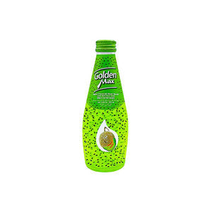 مشروب بذور الريحان بنكهة الكانتالوب (غير غازي) 290 مل مشروب بذور الريحان بنكهة الكانتالوب (غير غازي) 290 مل